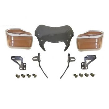 アドレスV125G [K5〜K9] ショートバイザー& ナックルバイザー - バイク