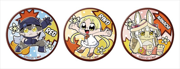 メイドインアビス 大川ぶくぶ描き下ろし 缶バッジセット[エクスレア