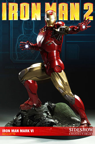 アイアンマン2 アイアンマン・マーク6 マケット 単品[サイドショウ