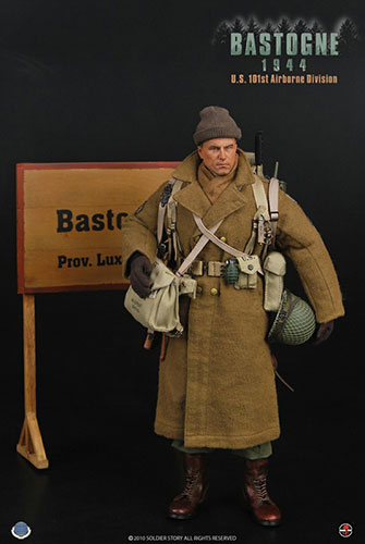 WW.II アメリカ軍 第101空挺師団 バストーニュ 1944 1/6フィギュア
