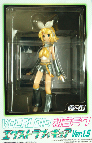 VOCALOID 初音ミク 鏡音りん エクストラフィギュア Ver.1.5 2種
