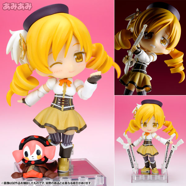 キューポッシュ 劇場版 魔法少女まどか☆マギカ 巴マミ 可動フィギュア