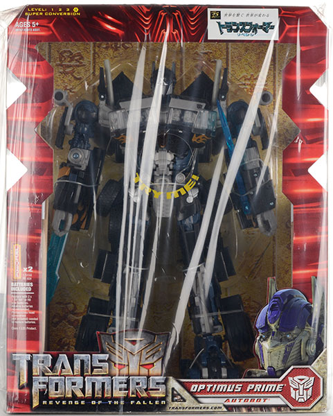 トランスフォーマーリベンジ オプティマスプライム ブラックバージョン