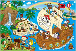 ジグソーパズル スヌーピー パイレーツスヌーピーの大冒険 1000P (11