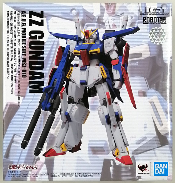 ROBOT魂 (Ka signature) 〈SIDE MS〉 機動戦士ガンダムZZ ZZガンダム