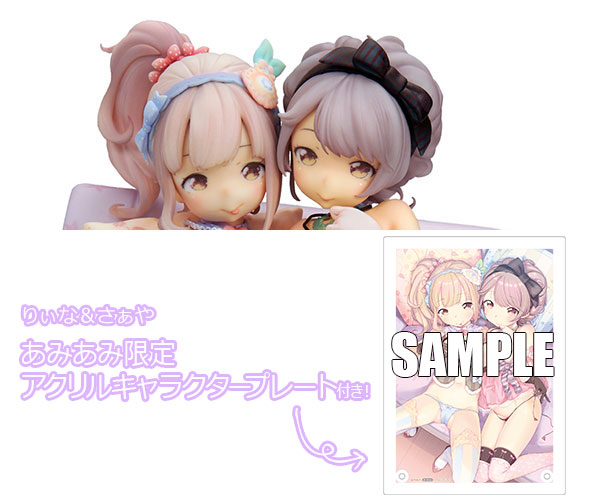 あみあみ限定特典】りぃな＆さぁや 1/6 完成品フィギュア[F.W.A.T