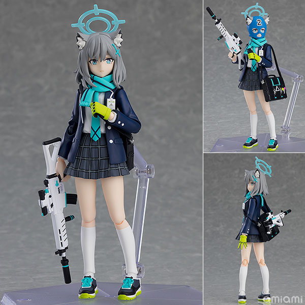 中古】(本体A/箱B)figma ブルーアーカイブ -Blue Archive- 砂狼シロコ