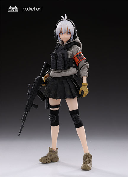 pocket artシリーズ PA003 ライフルマン 波部サーシャ 1/12 完成品