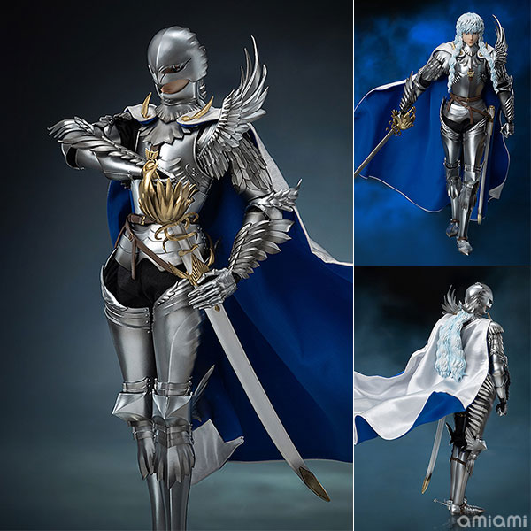 中古】(本体B+/箱B)ベルセルク グリフィス(新生鷹の団) 1/6 可動