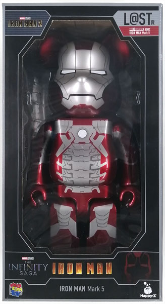 Happyくじ 「BE＠RBRICK」 MARVEL Infinity SAGA『IRON MAN』 L＠ST賞