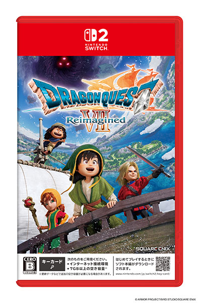 特典】Nintendo Switch 2 ドラゴンクエストVII Reimagined[スクウェア