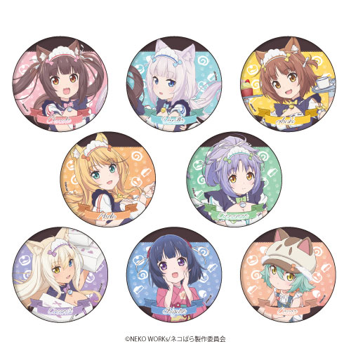 缶バッジ「ネコぱら」03/ 8個入りBOX[A3]《在庫切れ》