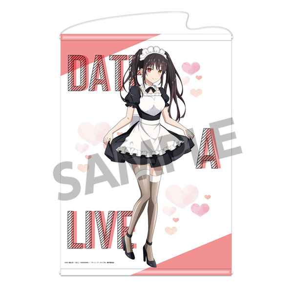 デート・ア・ライブIV 描き下ろしB2タペストリー 時崎狂三 メイド ver