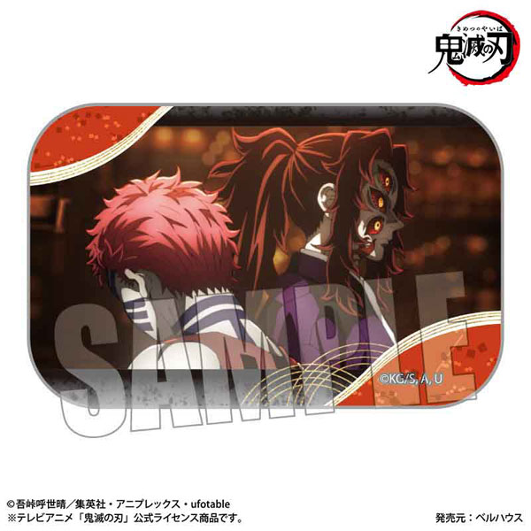 メモリーズスクエア缶バッジ 鬼ver. アニメ「鬼滅の刃」刀鍛冶の里編
