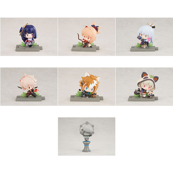 原神 「戦場の英姿」 トレーディングフィギュア 稲妻篇 6個入りBOX