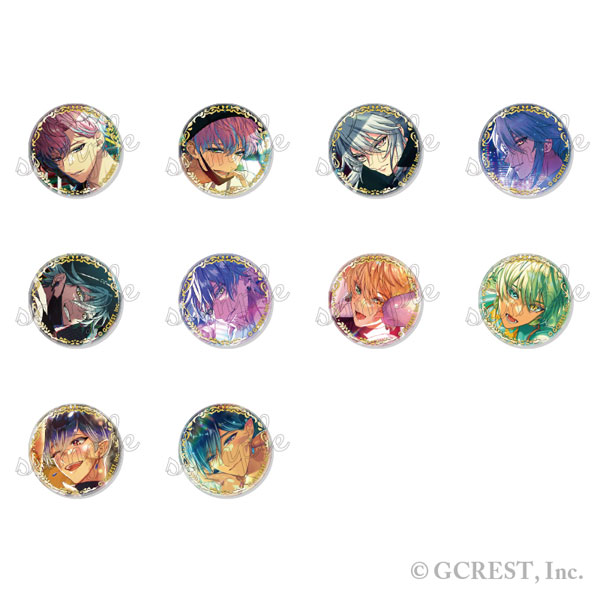 夢職人と忘れじの黒い妖精 トレーディング箔押し缶バッジ Vol.19 10個