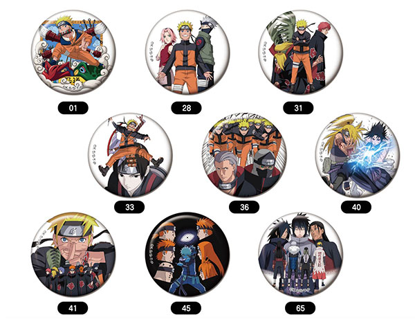 NARUTO CANバッジ 缶バッジ NARUTOP99 カカシ 18点セット NARUTO CAN