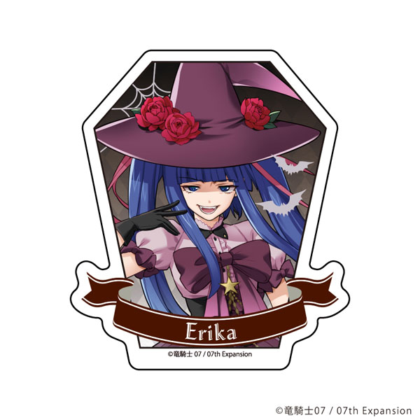 ダイカットステッカー「うみねこのなく頃に」07/古戸ヱリカ ハロウィン