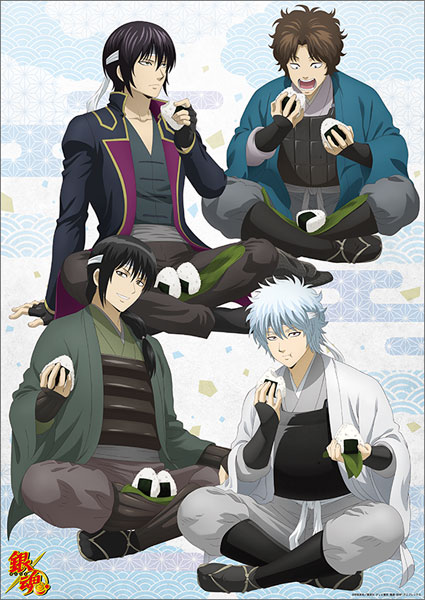 銀魂 ミニクリアポスター 銀時・桂・坂本・高杉[ムービック]《在庫切れ》