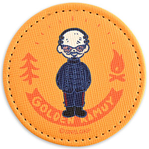 ゴールデンカムイ ビィズニィズ レザーバッジ(尾形百之助)[マーク