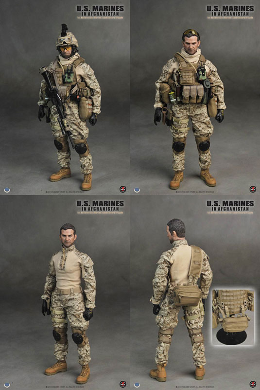 1/6 アクションフィギュア アメリカ海兵隊 第2海兵遠征旅団