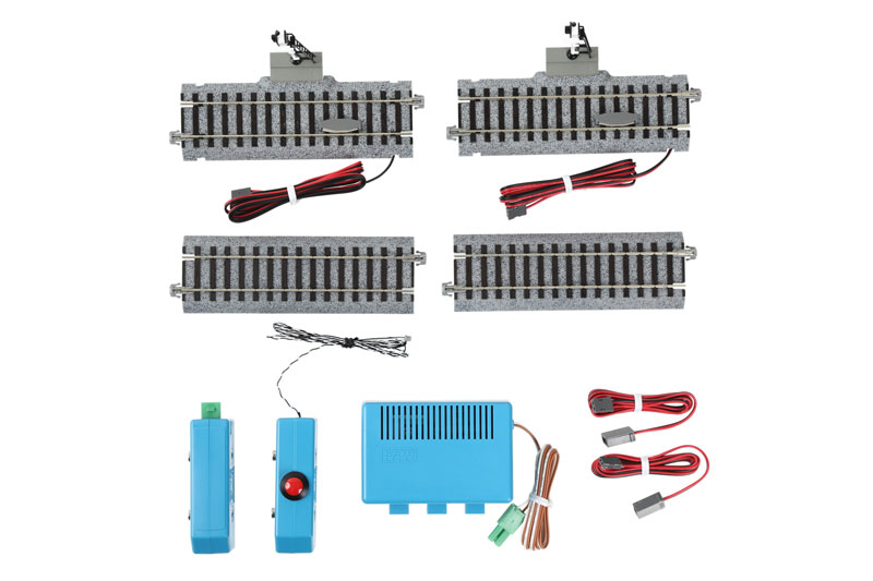 3-131 HV21 HOユニトラック 3灯式自動信号機Sセット[KATO]《発売済