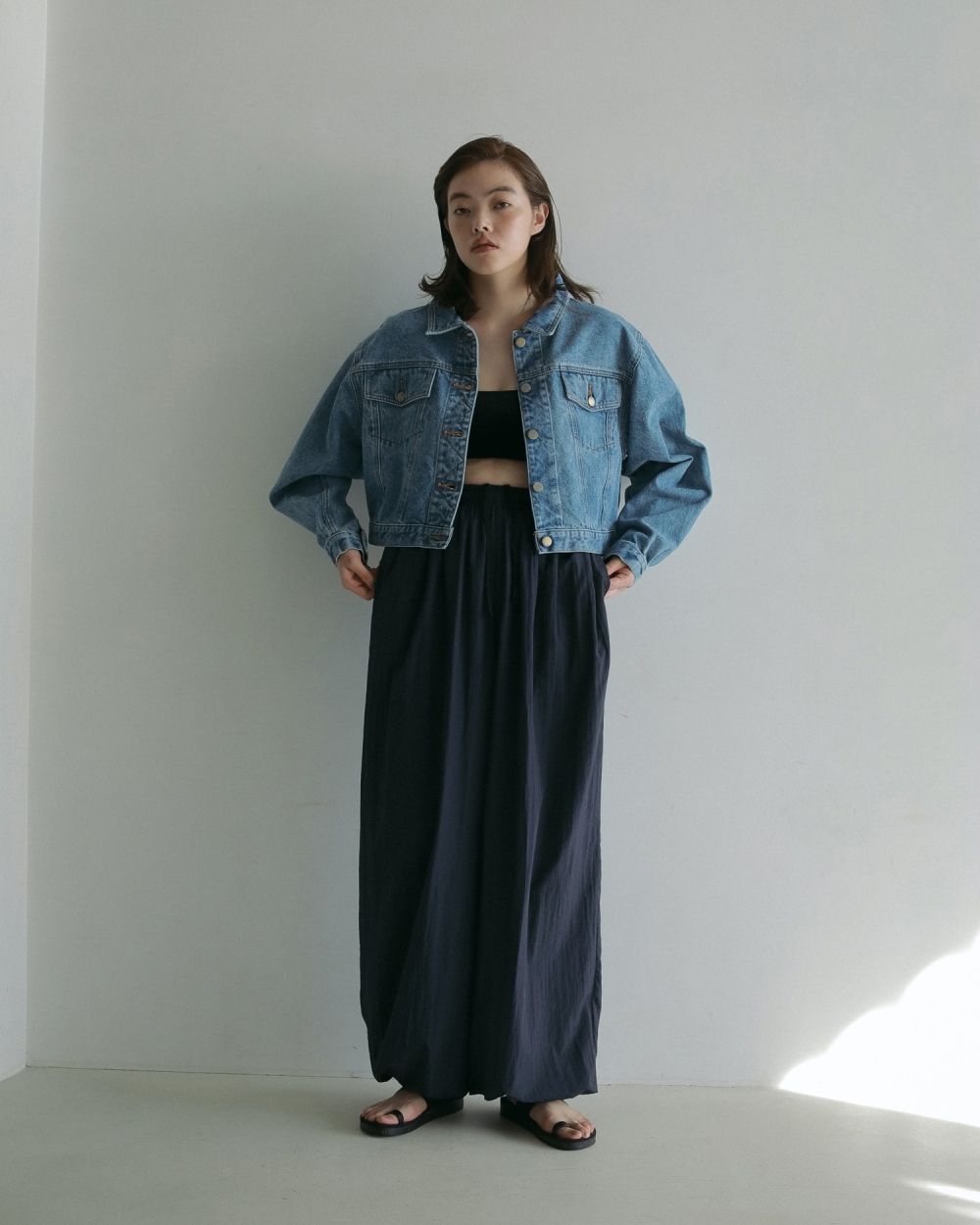 ànuke online store（アンヌーク） / Nylon Volume PantsNylon Volume