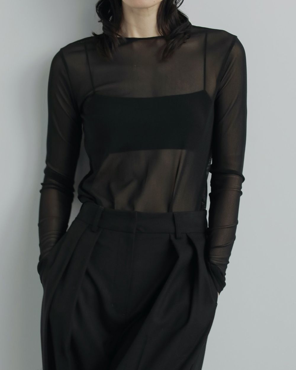 ànuke online store（アンヌーク） / 2way Sheer Tops2way Sheer Tops