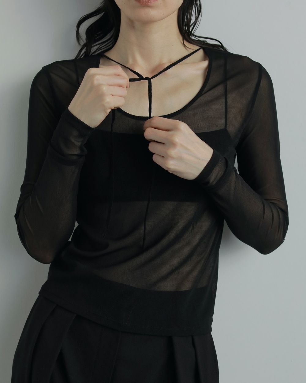 ànuke online store（アンヌーク） / 2way Sheer Tops2way Sheer Tops