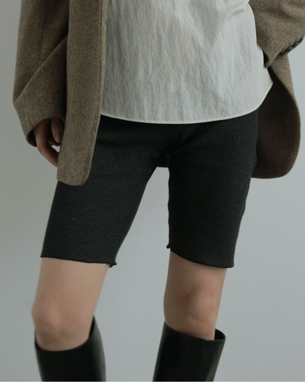 ànuke online store（アンヌーク） / Rib Biker PantsRib Biker Pants