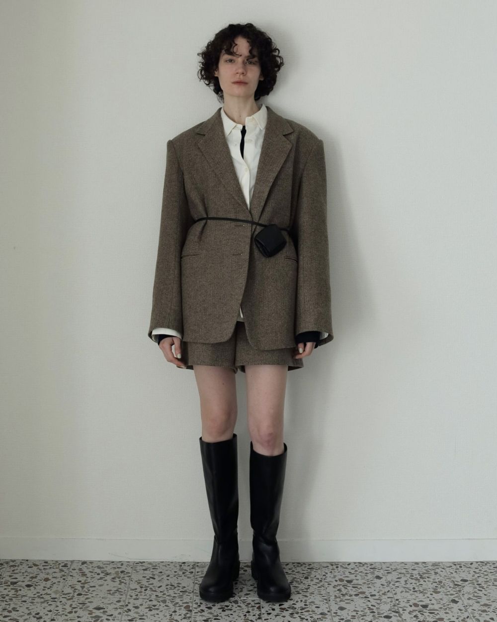 ànuke online store（アンヌーク） / Herringbone Short