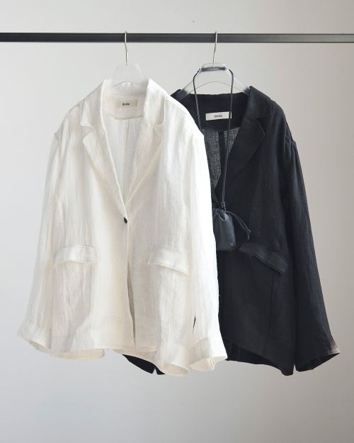 ànuke online store（アンヌーク） / Linen Sheer JacketLinen Sheer