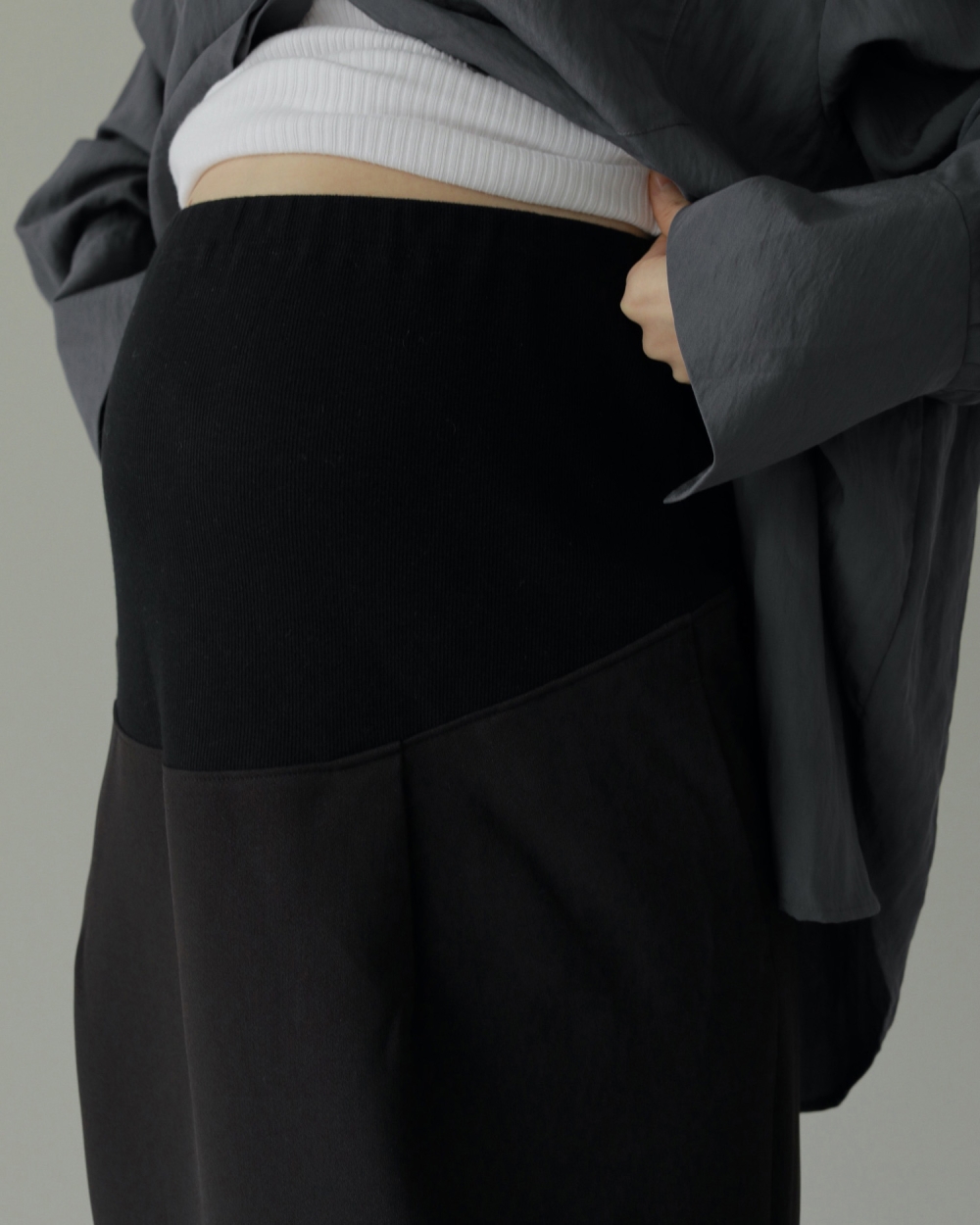 ànuke online store（アンヌーク） / 【Reha.】Tuck Maxi SkirtTuck