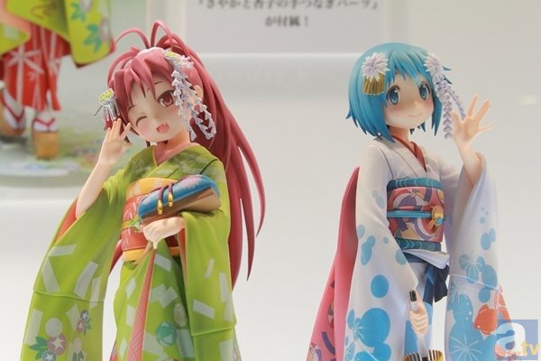 美樹さやか＆佐倉杏子舞妓ver.の彩色原型公開【AJ2015】 | アニメイト