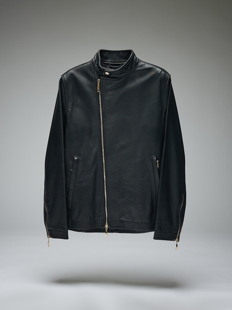 美品⭐︎アバハウス シングルライダース ボアレザージャケット 本革