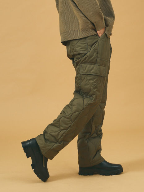TAION / タイオン】MILITARY CARGO DOWN PANTS/ダウンパンツ