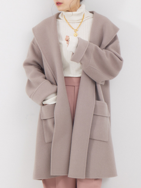 ショールカラーリバーコート｜OUTLET / アウトレット