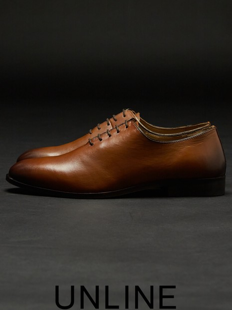 WEB限定】ホールカット 内羽根プレーントゥ ビジネスシューズ