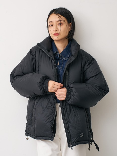 WEB限定】【TAION】ワーク Wジップ ボリュームダウンジャケット