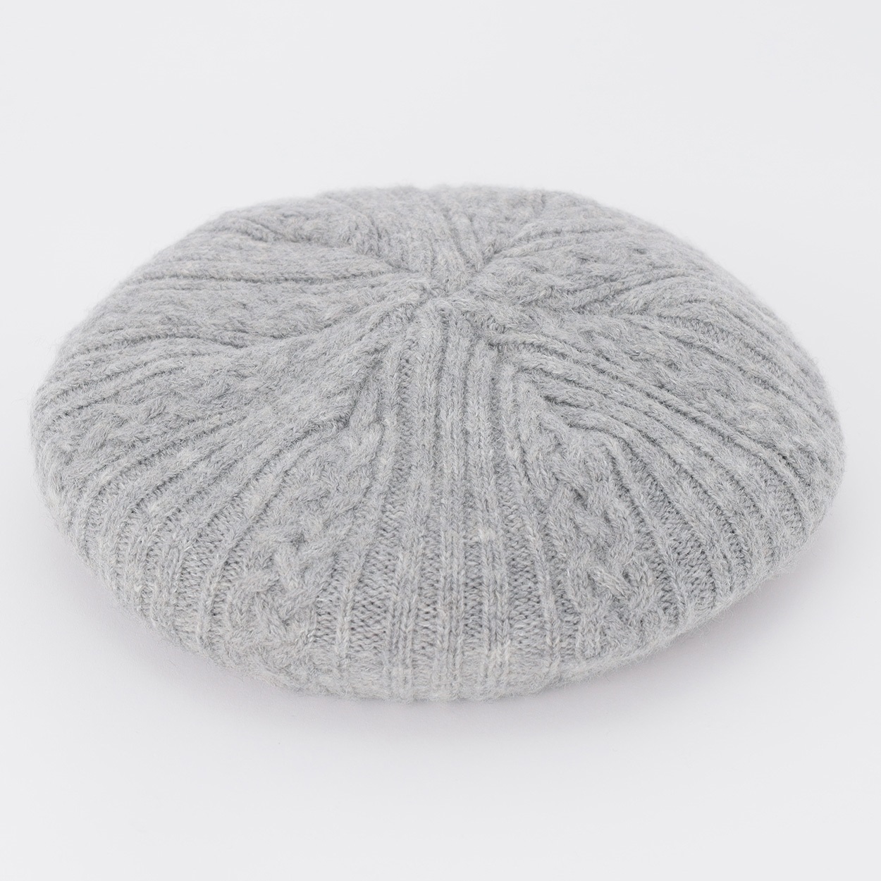 ケーブルニットベレー帽 レディス SELF+SERVICE(セルフ＋サービス