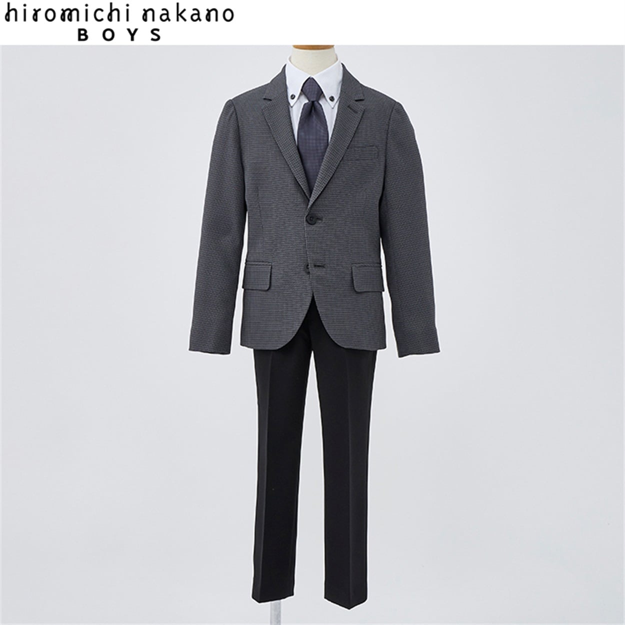 hiromichi nakano boys グレージャケットパンツスーツ キッズ 男の子