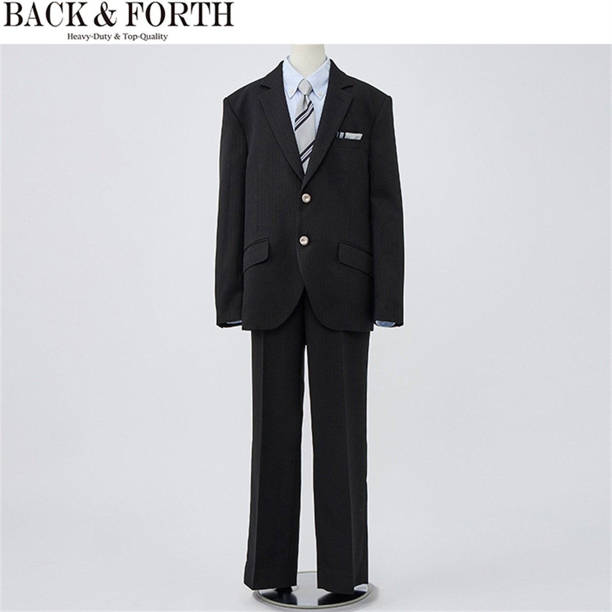 hiromichi nakano boys グレーシャツ三点スーツ キッズ 男の子