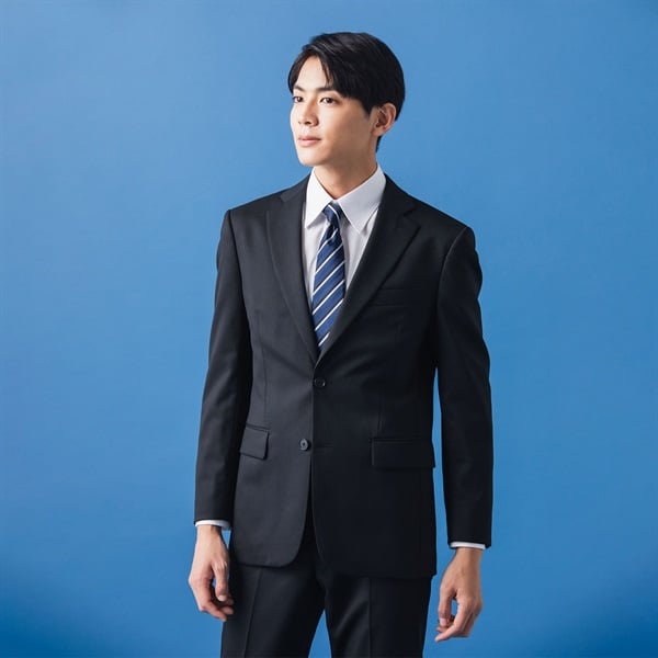 マジ楽洗えるスーパーストレッチスリムセットアップジャケット メンズ