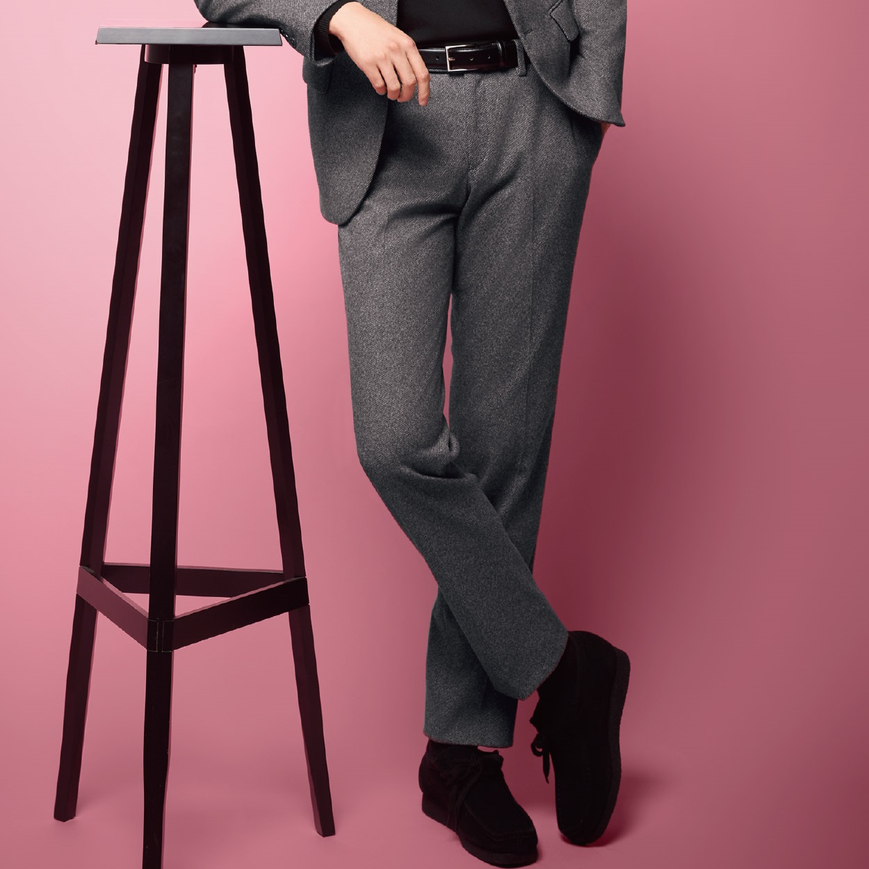 フラノライク セットアップ スラックス メンズ hiromichi nakano