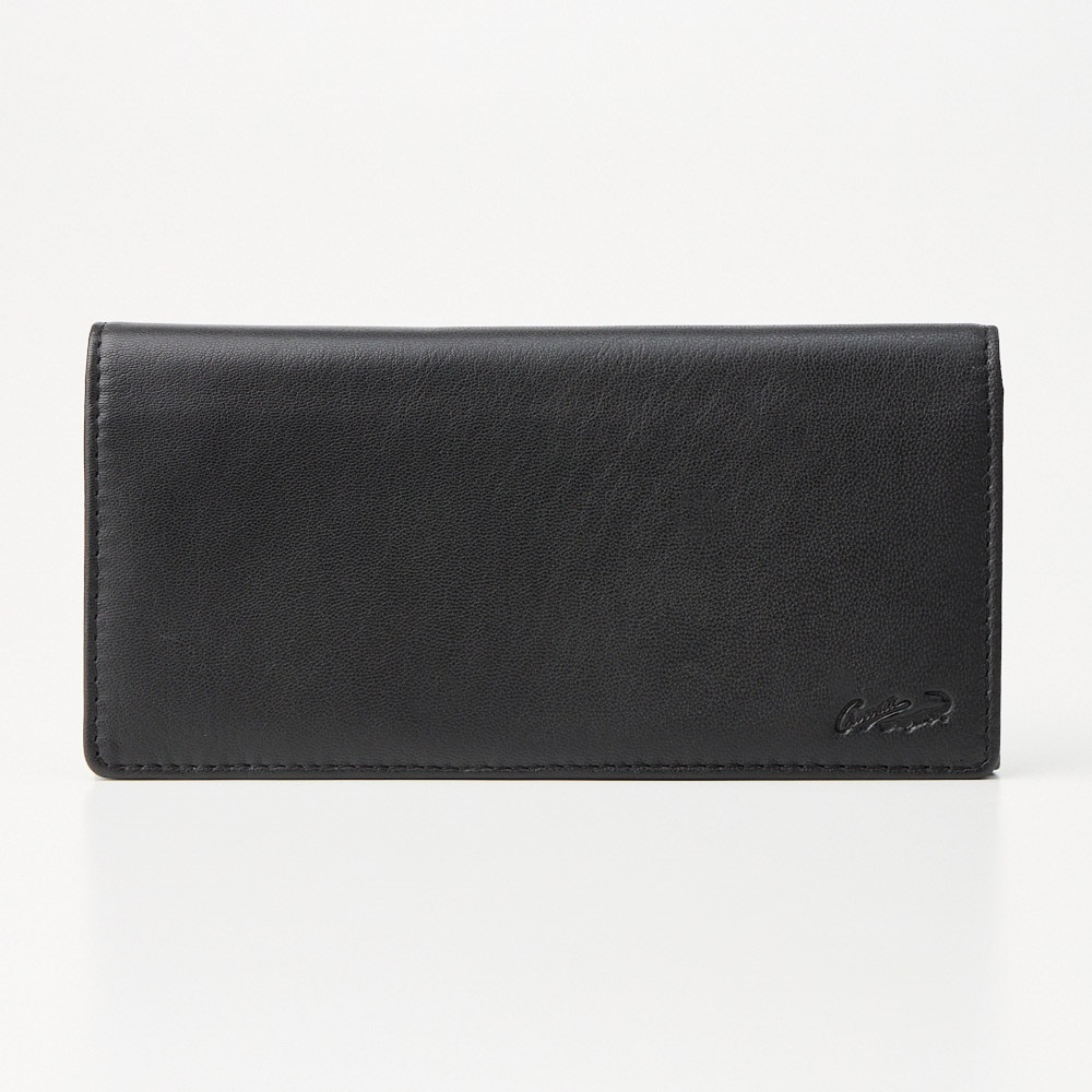 CROCODILE 本革 ゴートレザー長財布 メンズ 山羊革 ソフトタッチ