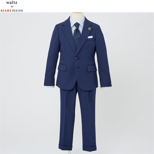 良品✨ BEAMS DESIGNフォーマルスーツ 男の子 入学式 卒園式 ブルー