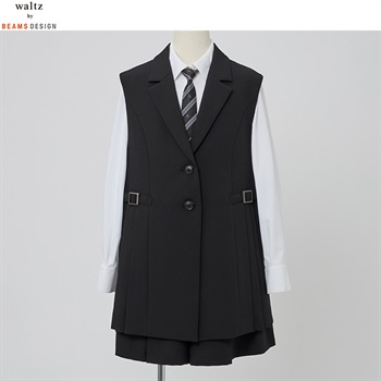 waltz by BEAMS DESIGN ブラックベストスーツ キッズ 女の子 ビームス