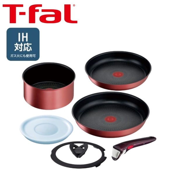 T-fal インジニオ・ネオ IHルージュ・アンリミテッドセット6 IH対応