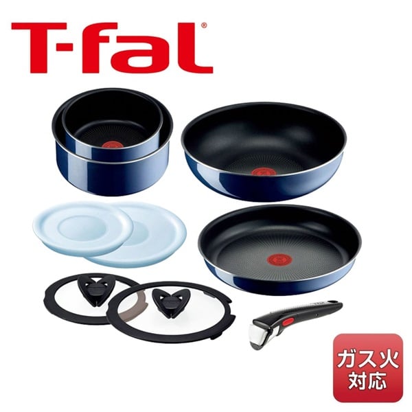 T-fal インジニオ・ネオ ロイヤルブルー・インテンス セット9 ガス火