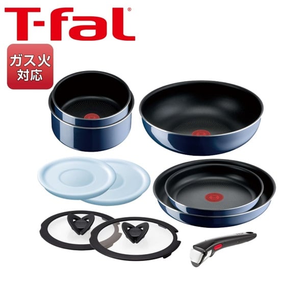 T-fal インジニオ・ネオ ロイヤルブルー・インテンス セット10 ガス火